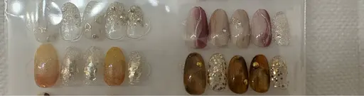 9月4日 9時/12時/14時 定額アート4種類から選択orフレンチネイル スカルプオフ不可