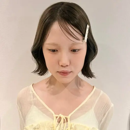 🍋🟩《ミニモ限定》ブリーチなしダブルカラー+内部tr 🍋🟩【透明感カラー/オリーブ/ベージュ/下北沢】