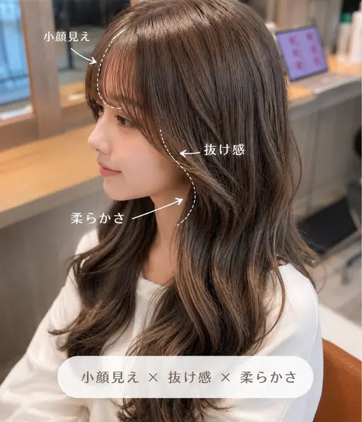 6月2日限定⭐️似合わせ前髪カット➕透明感カラー➕選べるAujua❺stepトリートメント【顔周りレイヤー/髪質改善】