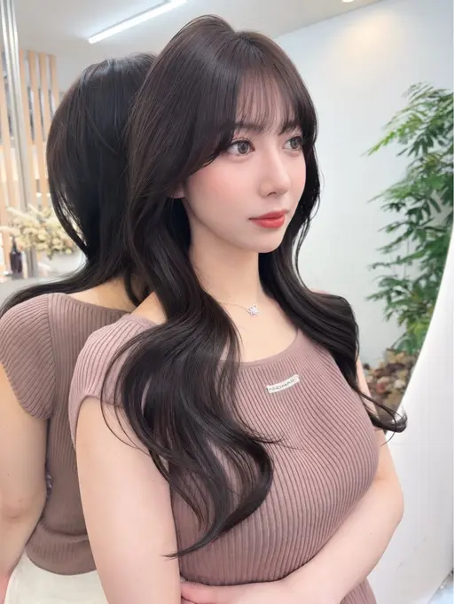 ✨💕【🥇女性人気No.1🥇】似合わせカット✂️＋艶カラー＋VEENA SPA💕✨