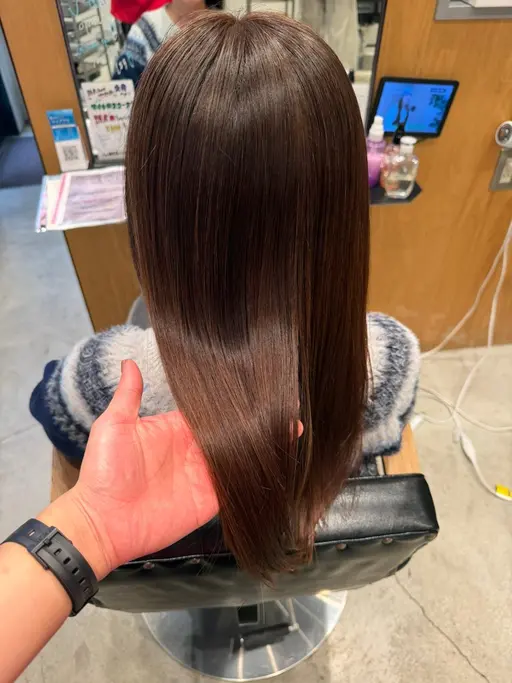 🌟ご新規様限定🌟【サラ艶髪へ】酸性ストレートor縮毛矯正+似合わせカット