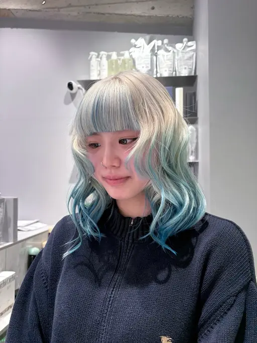 【💟個性派さん🦖】ブリーチデザインカラー+カット+トリートメント