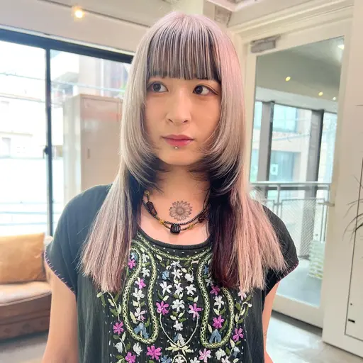 🌈骨格矯正カット+ダブルカラー+選べるトリートメント(ケアブリーチ+3,300円)🌈