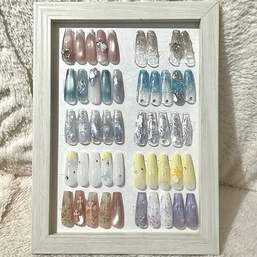 🤍本日限定1名🩵夏🍧定額デザインネイル💅【オフあり】色んな種類からお選びいただけます！色変更OK🙆‍♀️
