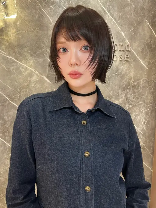 カット+髪質改善縮毛
