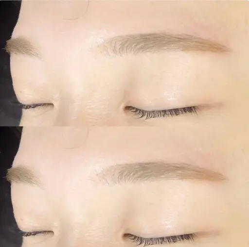アイブロウwax＋眉カット(施術1回)🫧眉上眉下のトーンアップします/メイク仕上げできます/赤羽