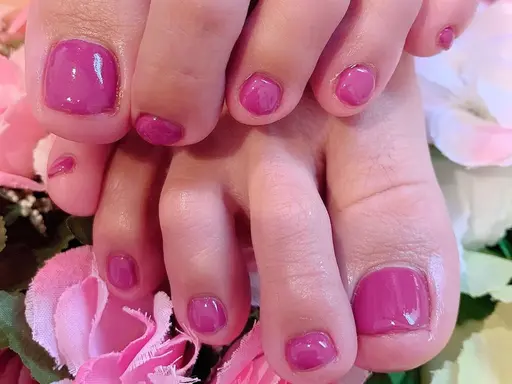 オフ込🌺何度でも🌿【FOOT】選べるマグネット/フラッシュ/ワンカラー