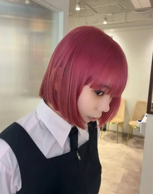 💈ブリーチ+カラー+カット💇♂️🍏