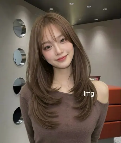 【6.7月限定】🇰🇷ロングレイヤーカットのチェックモデル募集中です🪽5cm以上のカット🌿トリートメント無料🫧