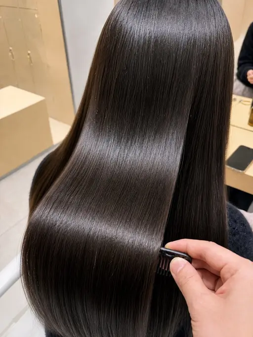 【学割U24】Premium艶髪ストレート（縮毛矯正）¥15900