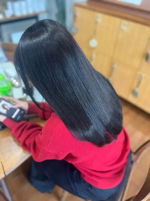 【うる艶似合わせワンカラー＋集中ヘアマストリートメント付き】垢抜けツヤ髪に🫧