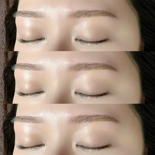 美眉スタイリング💖眉毛WAX 黄金比🩷メイク付き