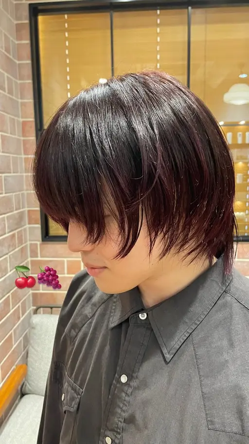 🍑【気になる前髪だけメンテナンス】前髪カット(顔周りまでOK)+フルカラー🩷