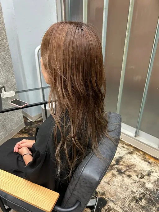 透明感ケアカラー+4ステップトリートメント✨️