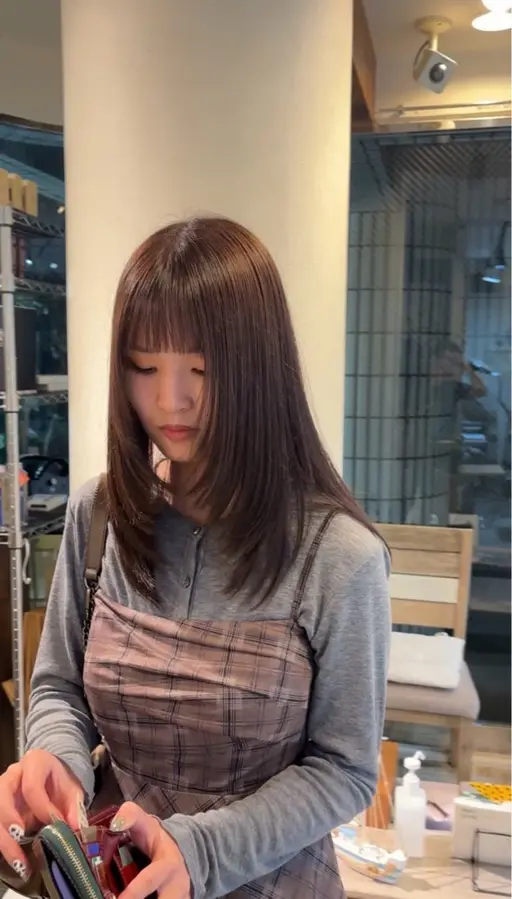【10/14(水)1名様限定10:00〜】カット+カラー/カットモデル/2cm以上/トリートメント追加可