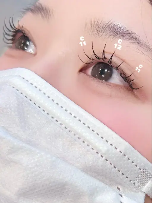 【8月限定🎶ྀི】フラットラッシュ100本🎀LED変更+1100円【束感コーティング付き】