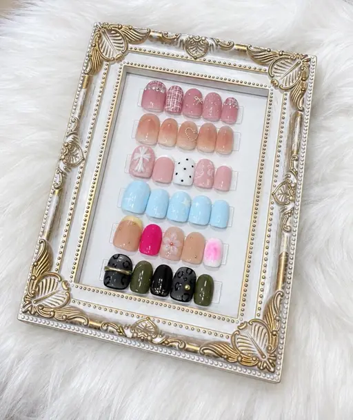 🚨10/9限定‼️💖デザインネイル💅𖤐 ̖́-"オフあり"