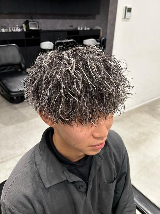 ⚡️カット+メッシュ+ケアパーマ⚡️バチバチメニュー⚡️