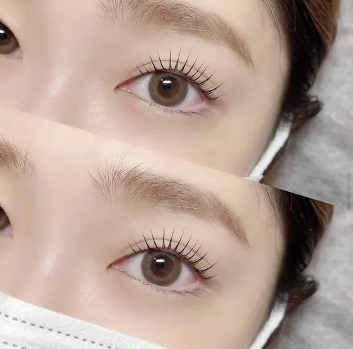 美眉スタイリング(WAX脱毛)間引き有◎+まつ毛パーマセットクーポン ※3週間自己処理してない方のみ