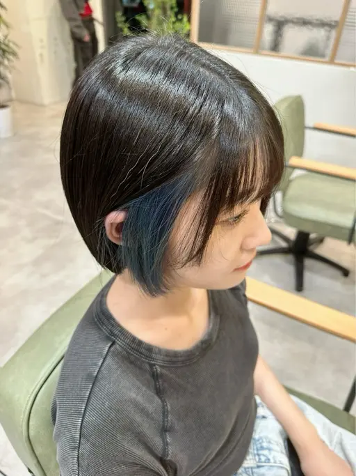 インナーカラーorハイライトorブリーチありWカラー🩷ショートヘア・ボブ・ミディアム限定です🌟