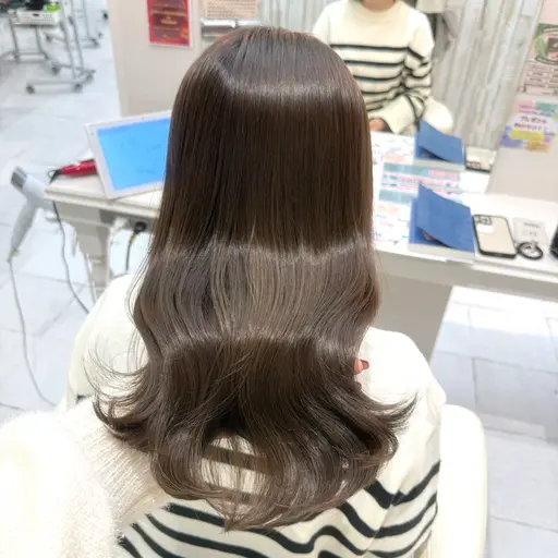 💜🧸カット+カラー+高保湿トリートメント🧸💜