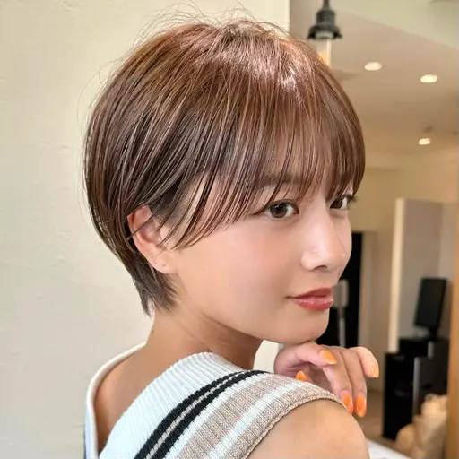 【⭐️9/21限定⭐️】似合わせショートカット➕透明感カラー➕ヘッドスパ-髪質改善カラー🉑トリートメント追加🉑