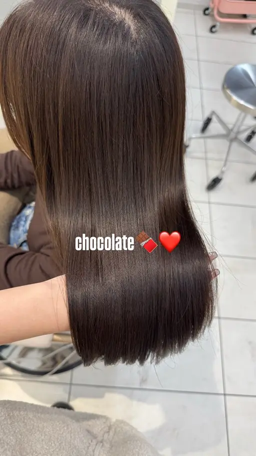 【🤍Color🤍️】️🫧お客様に合わせた透明感うるツヤカラー+最高級アイロン仕上げ付き🪄︎︎✨