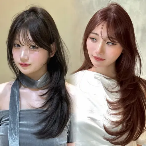 【💝人気No.1💝】骨格診断カット💇♀️高発色カラー💧髪質改善トリートメント🧴小顔顔まわり