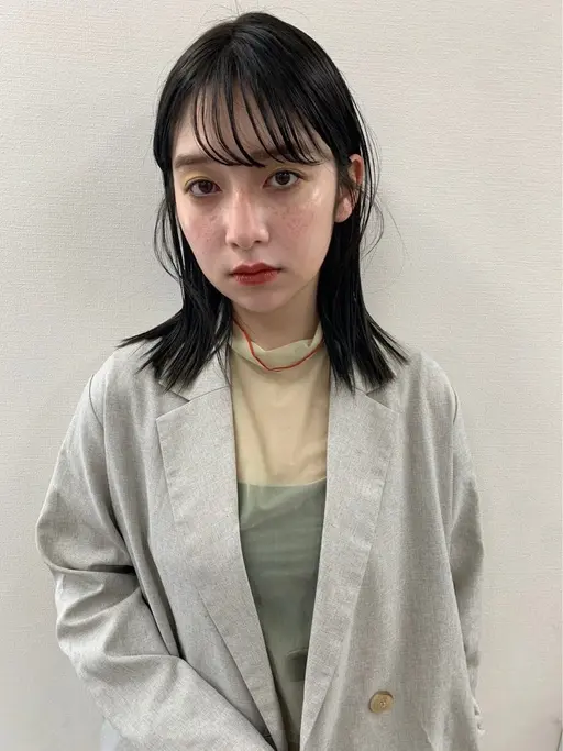 {オーディションモデル}レディース骨格似合わせミディアムスタイル✂️✂️