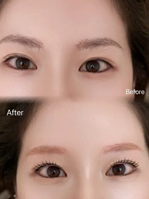【濃ゆい眉でお悩みの方】眉毛wax＋眉color