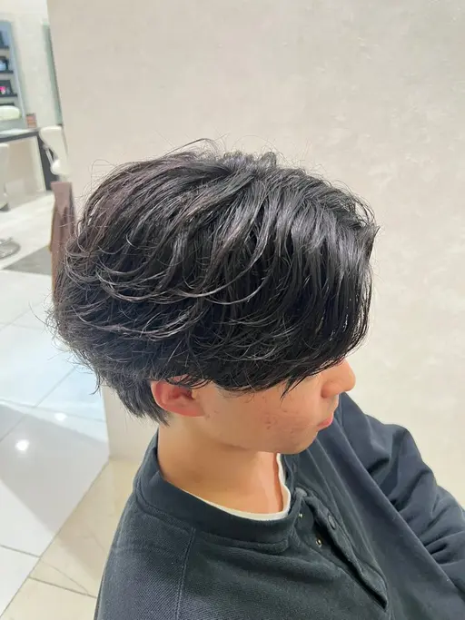 【カット+ニュアンスパーマ】