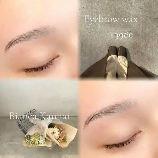 【角質までスッキリ✨】🤍アイブロウWAX🤍60分 横浜関内