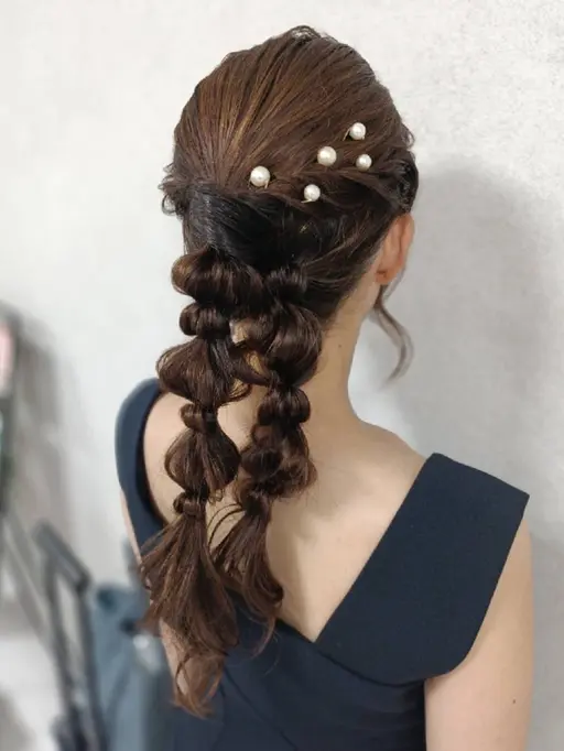 土日祝8:00〜9:00🧡ヘアセット