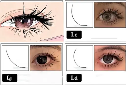 【最強目元完成★パッチリアイで満足度◎】ledパリエク風マツエク 100本