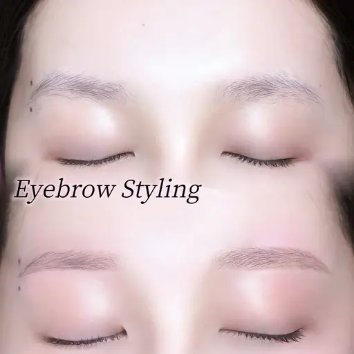 🫧韓国風美眉アイブロウWAX｜カット ＋ 間引き ＋ メイク仕上げ ⚠️注意事項を必ずお読みください