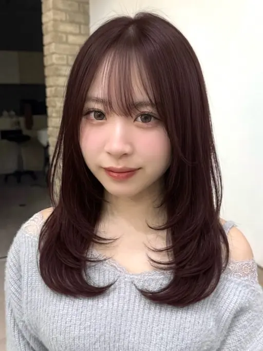 【🛼人気No.2メニュー】韓国風レイヤーカット➕ワンカラー➕Aujua treatment ♡♡