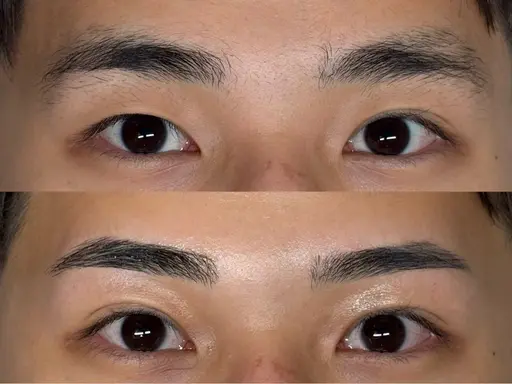【メンズ限定】眉WAX +間引き モデル 