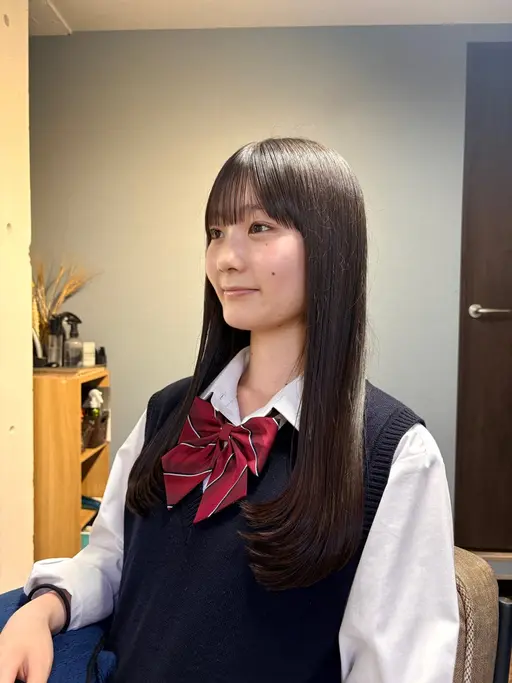 鎖骨下ロングカット💇♀️炭酸泉シャンプー付き🧴🫧