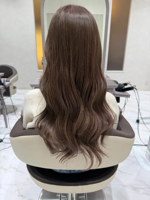 【カット+艶髪イルミナカラー】🥂出来る限りの赤味、オレンジ味を抑えたい方は必見✨