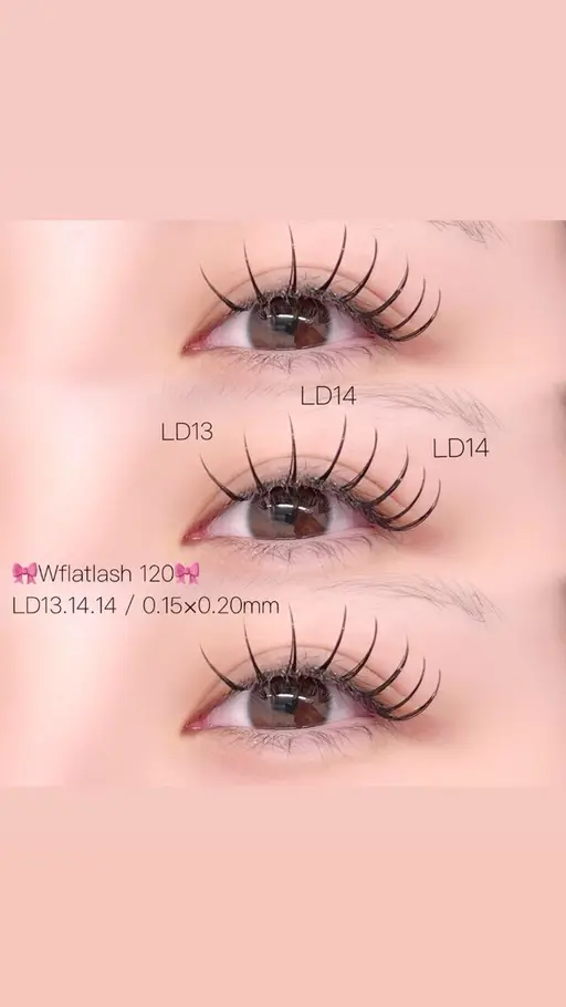 🎀大人気✨️【LDカールデザイン 120本】🍑🩷束感コーティング仕上げ🍒学割¥5800♡ 《土日祝➕300円》