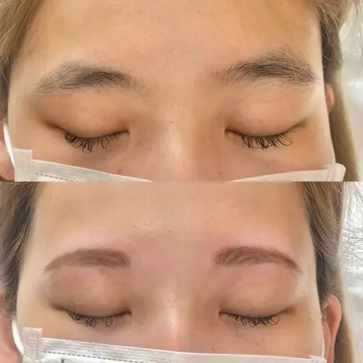 ✨眉毛スタイリング✨産毛も綺麗にとれるので肌のトーンも明るくなります😌（間引き・カット込み）