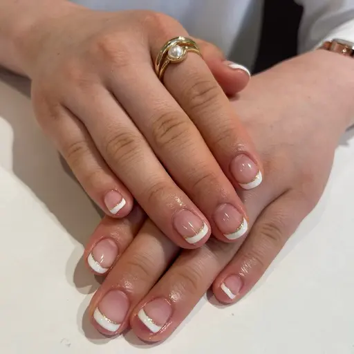 ✨️9/25限定✨️【オフなし】  白フレンチ⚠️現金のみ⚠️