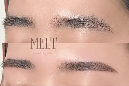 韓国風美眉waxアイブロウスタイリング✨ワックス+間引き+カット+仕上げメイク