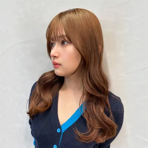 透明感イルミナ✨ブリーチなしのダブルカラー➕さらツヤトリートメント🫧