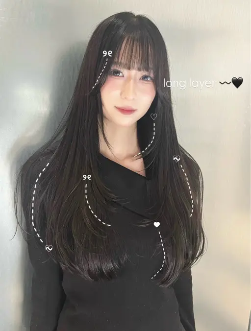 【女性限定モデル🎀 6月 / 2.3.5.17.18.19】ロングカット+カラーモデル