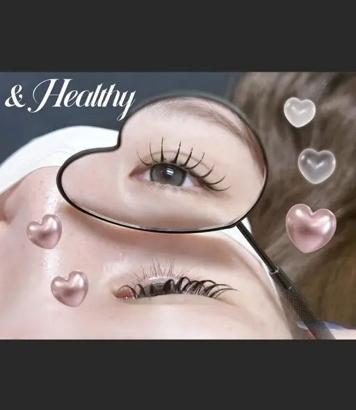 &Healthy 100本🩶エクステ×パーマ