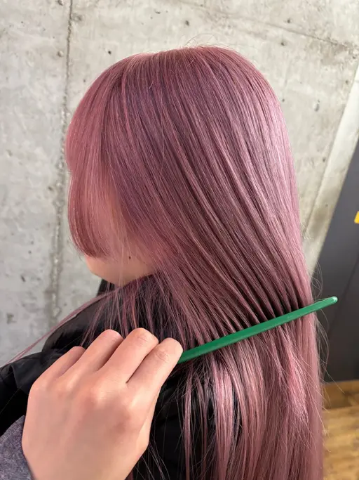 【ご新規様】🌟ケアブリーチ(全頭ブリーチ)+カラー+3stepトリートメント