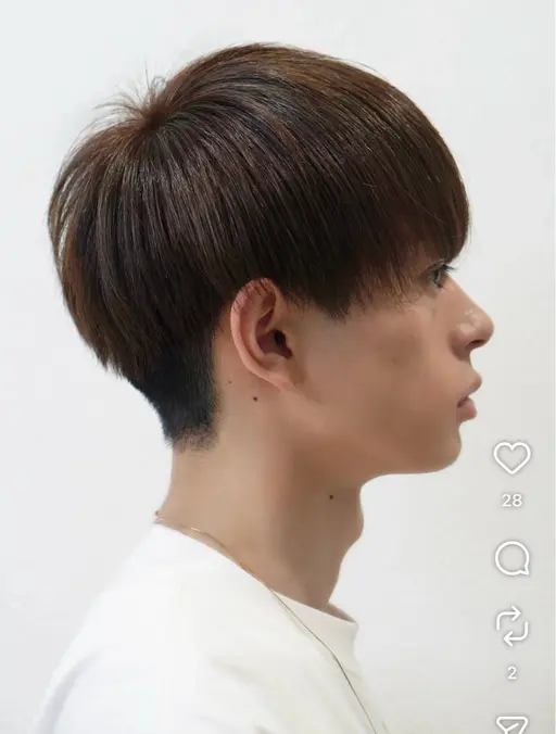 ✂️メンズの方限定のみ✂️全体を3センチ以上カットできる方似合わせカット➕シャンプー➕ヘアセット🤴メンズチェックモデル
