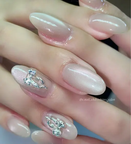 【ハンド】艶玉マグネットorフラッシュ✨うるツヤ仕上げ✨【オフ込】💅