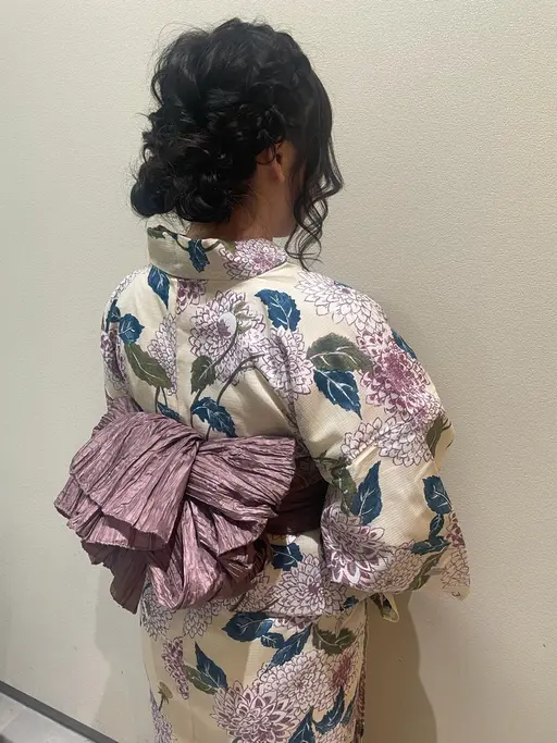 【お祭りや花火大会に🎆】浴衣着付け&ヘアセット👘🌼